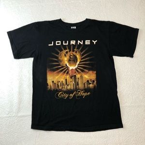 Journey Eclipse Tour 2012 T Shirt Medium Black